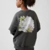 Sweat-shirt oversize Vintagesoft GAP × Disney pour enfants