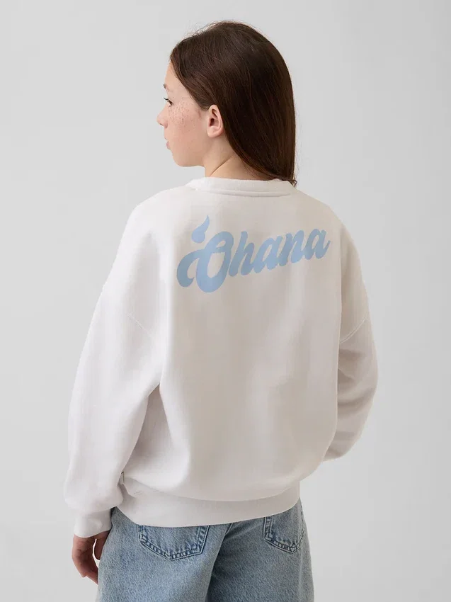 Sweat-shirt oversize Vintagesoft GAP × Disney pour enfants