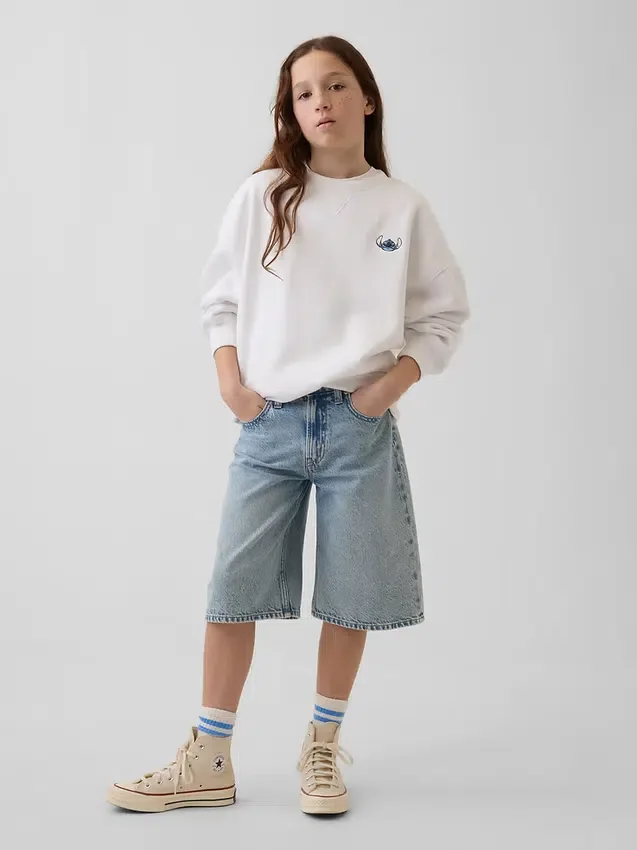 Sweat-shirt oversize Vintagesoft GAP × Disney pour enfants