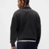 Sweat-shirt polo oversize épais pour adulte