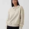 Sweat-shirt polo oversize épais pour adulte