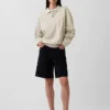 Sweat-shirt polo oversize épais pour adulte