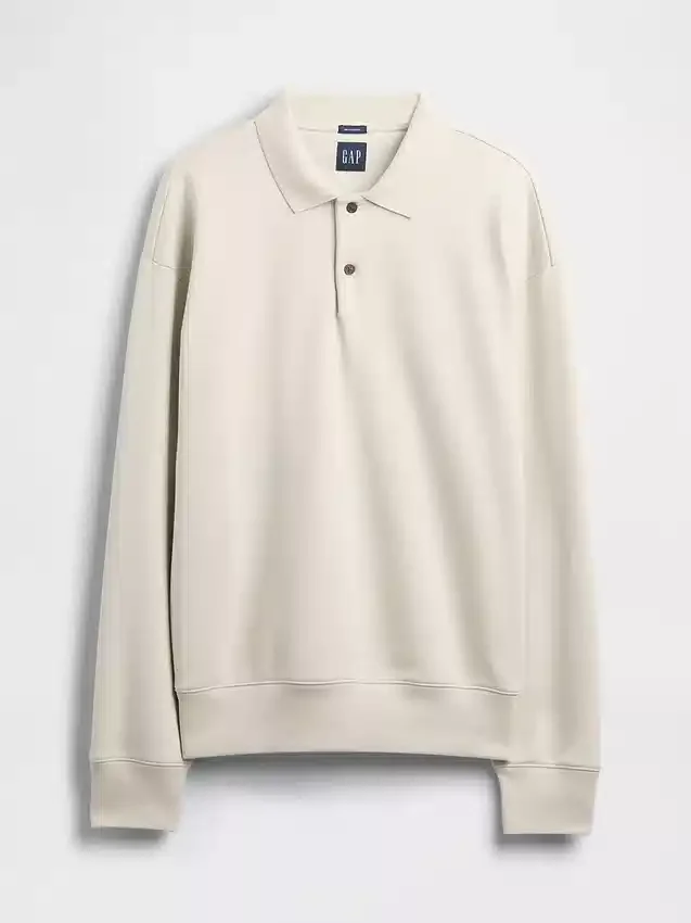 Sweat-shirt polo oversize épais pour adulte