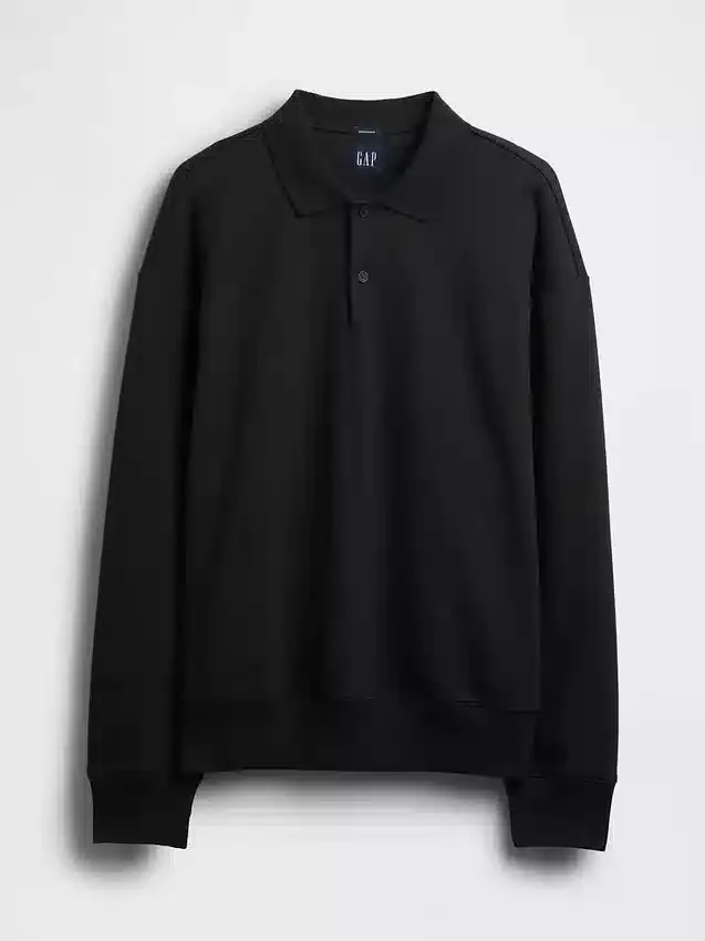 Sweat-shirt polo oversize épais pour adulte