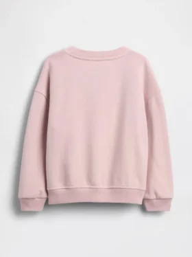Sweat-shirt pour Bébé & Enfant en tissu éponge Vintagesoft avec logo brodé