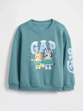 Sweat-shirt pour Bébé & Enfant Vintagesoft avec motif Bluey
