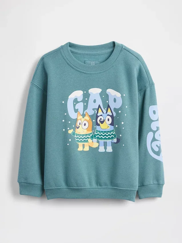 Sweat-shirt pour Bébé & Enfant Vintagesoft avec motif Bluey