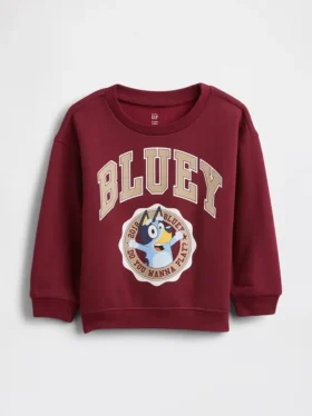 Sweat-shirt pour Bébé & Enfant Vintagesoft avec motif Bluey
