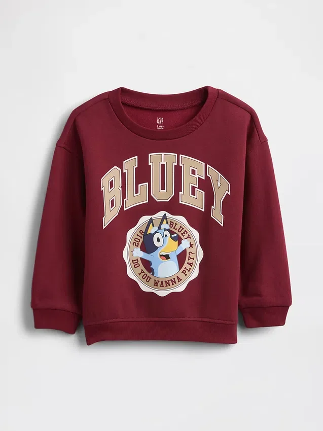 Sweat-shirt pour Bébé & Enfant Vintagesoft avec motif Bluey