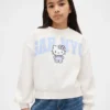 Sweat-shirt pour enfants Vintagesoft avec logo Hello Kitty