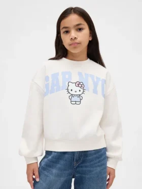 Sweat-shirt pour enfants Vintagesoft avec logo Hello Kitty