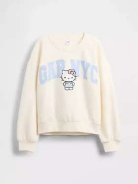 Sweat-shirt pour enfants Vintagesoft avec logo Hello Kitty