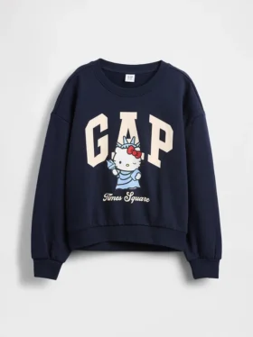 Sweat-shirt pour enfants Vintagesoft avec logo Hello Kitty