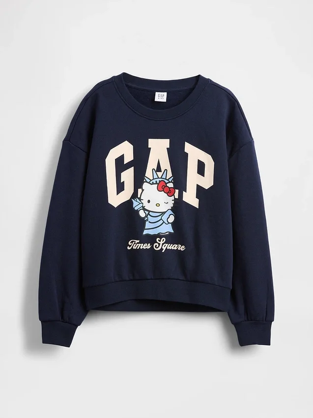 Sweat-shirt pour enfants Vintagesoft avec logo Hello Kitty