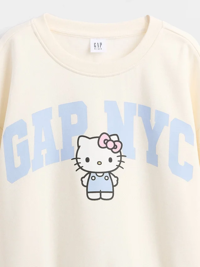 Sweat-shirt pour enfants Vintagesoft avec logo Hello Kitty