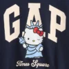 Sweat-shirt pour enfants Vintagesoft avec logo Hello Kitty