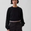 Sweat-shirt raglan en tissu éponge Vintagesoft