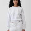 Sweat-shirt raglan en tissu éponge Vintagesoft