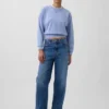 Sweat-shirt raglan en tissu éponge Vintagesoft