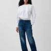 Sweat-shirt raglan en tissu éponge Vintagesoft