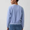 Sweat-shirt raglan en tissu éponge Vintagesoft