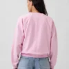 Sweat-shirt raglan en tissu éponge Vintagesoft
