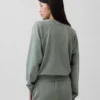 Sweat-shirt raglan en tissu éponge Vintagesoft