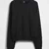 Sweat-shirt raglan en tissu éponge Vintagesoft