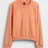 Sweat-shirt raglan en tissu éponge Vintagesoft