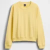 Sweat-shirt raglan en tissu éponge Vintagesoft