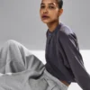 Sweat-shirt raglan en tissu éponge Vintagesoft