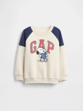 Sweat-shirt raglan à logo Snoopy pour Bébé & Enfant