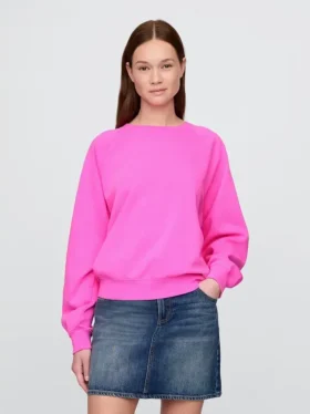 Sweat-shirt raglan Vintagesoft