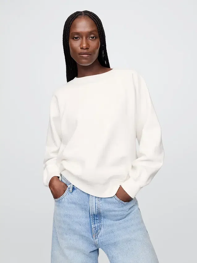 Sweat-shirt raglan Vintagesoft