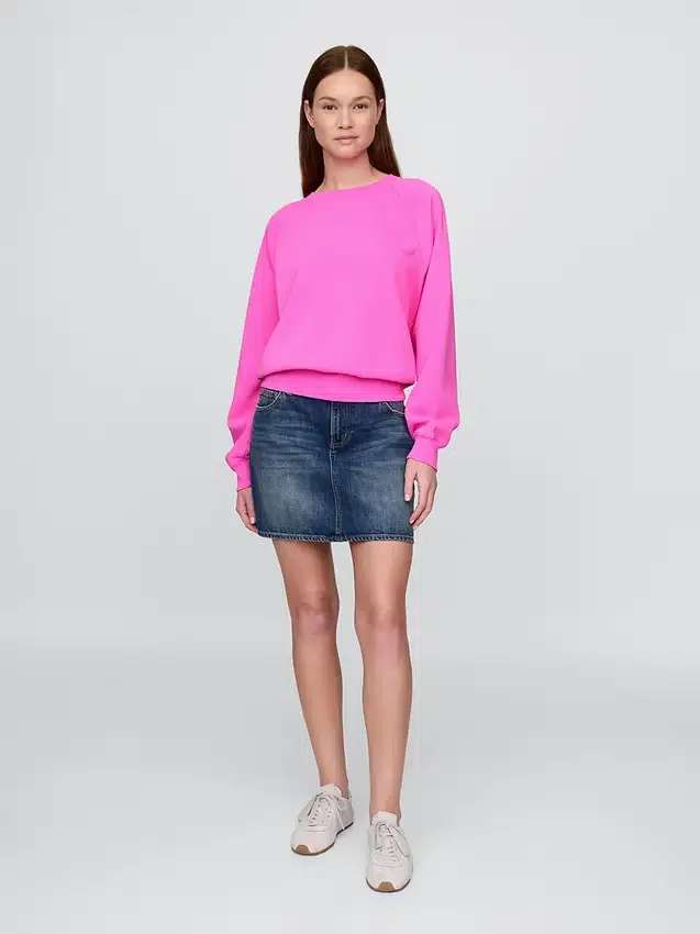 Sweat-shirt raglan Vintagesoft