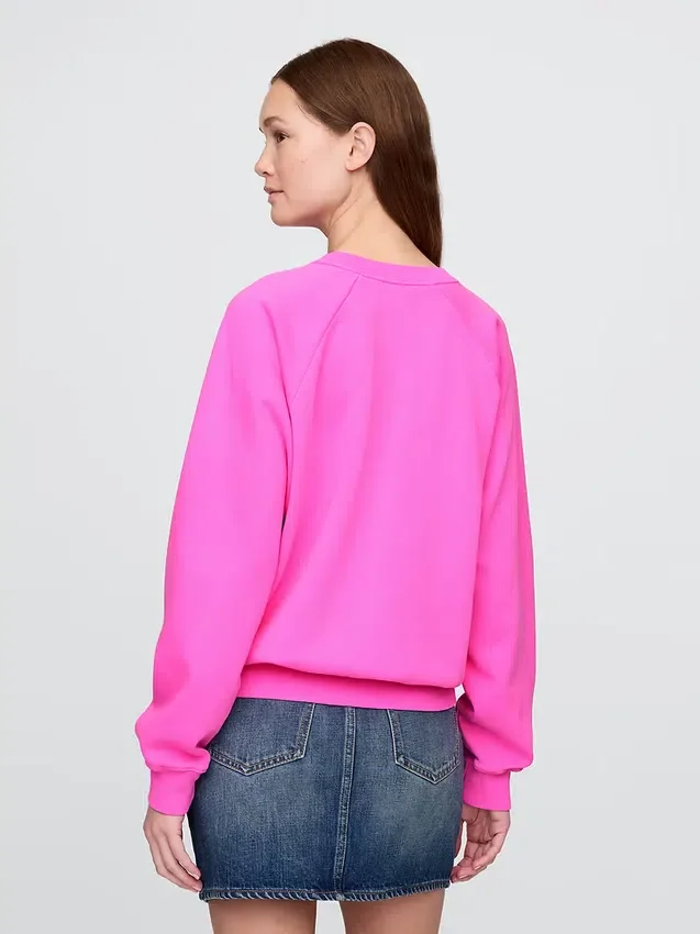 Sweat-shirt raglan Vintagesoft