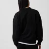 Sweat-shirt tunique oversize à col montant Vintagesoft
