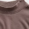 Sweat-shirt tunique oversize à col montant Vintagesoft