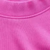 Sweat-shirt tunique oversize à col montant Vintagesoft