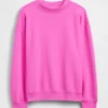 Sweat-shirt tunique oversize à col montant Vintagesoft