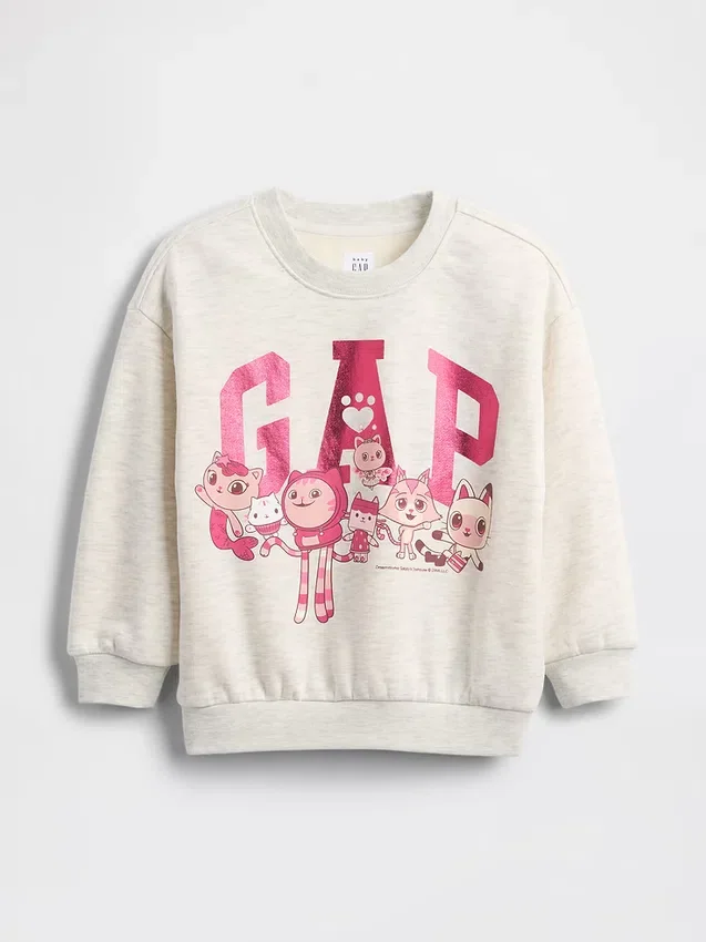 Sweat-shirt Vintagesoft Bébé & Enfant avec logo Gabby Cat