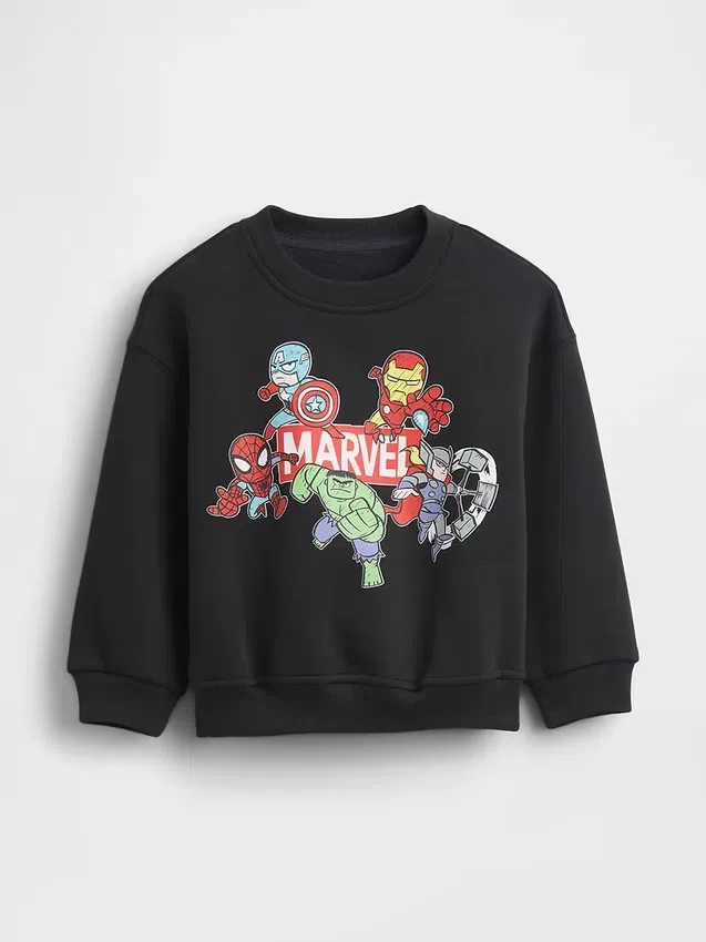 Sweat-shirt Vintagesoft Bébé & Enfant avec logo Marvel