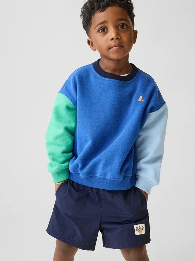 Sweat-shirt Vintagesoft à blocs de couleur pour Bébé & Enfant