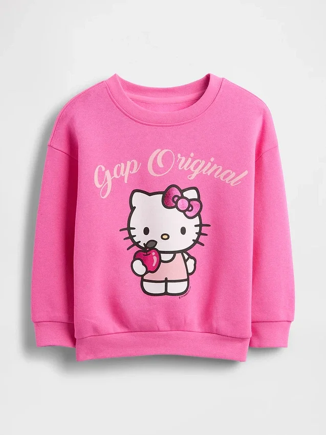 Sweat-shirt Vintagesoft Hello Kitty pour Bébé & Enfant