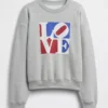 Sweat-shirt « Vintagesoft Love » de Robert Indiana