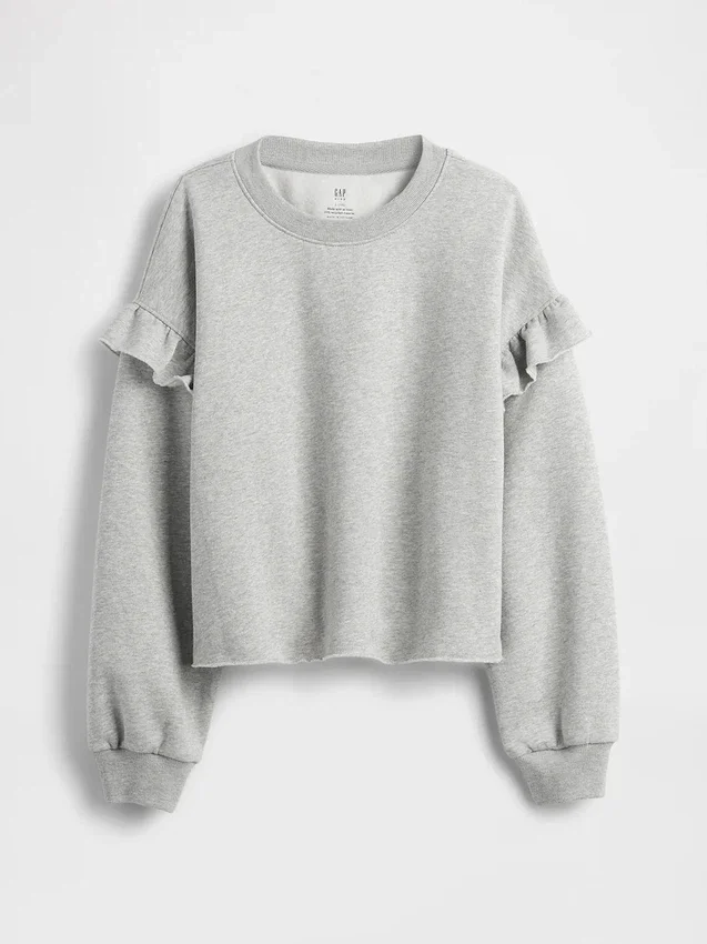 Sweat à volants Vintagesoft pour enfants