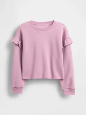 Sweat à volants Vintagesoft pour enfants