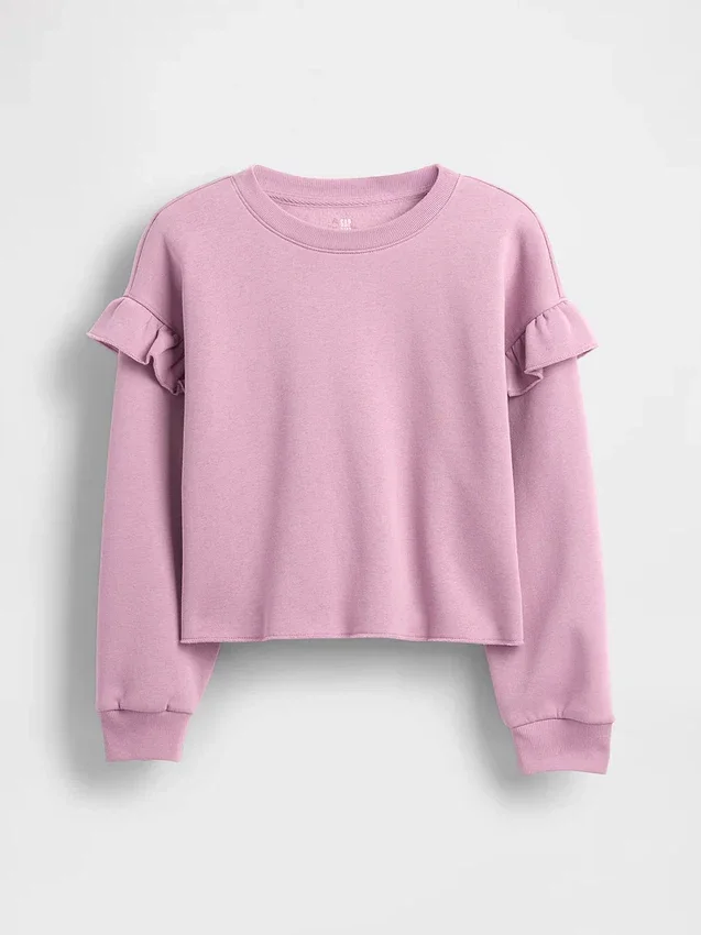Sweat à volants Vintagesoft pour enfants