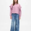 Sweat à volants Vintagesoft pour enfants