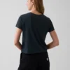 T-shirt 100 % coton à l'effet rétréci authentique